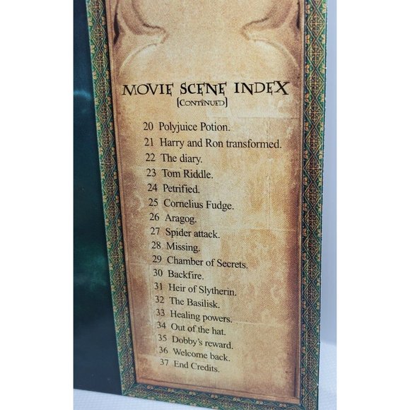 Harry Potter And The Chamber Of Secrets DVD Full Screen Edition No Scratches - Picture 11 of 12